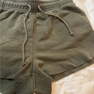 Wild Fable Olive Green Fleece Shorts